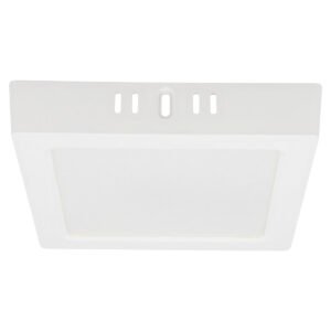 Luminario de LED de sobreponer cuadrado 12 W, luz de día Surtek