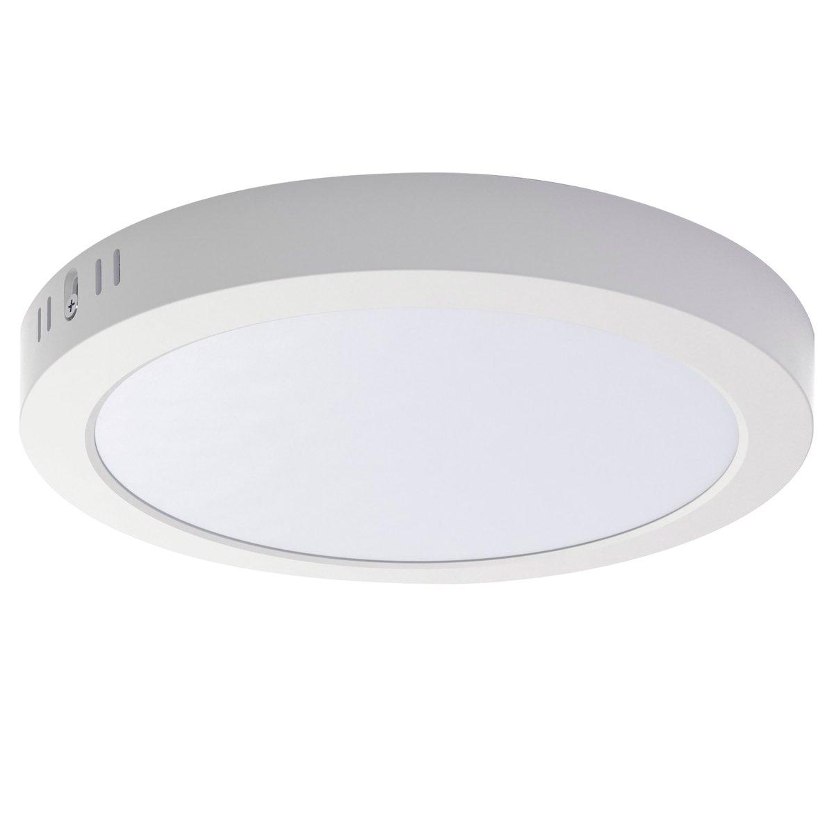 Luminario de LED de sobreponer redondo 12 W, luz de día Surtek