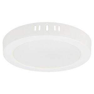 Luminario de LED de sobreponer redondo 18 W, luz de día Surtek