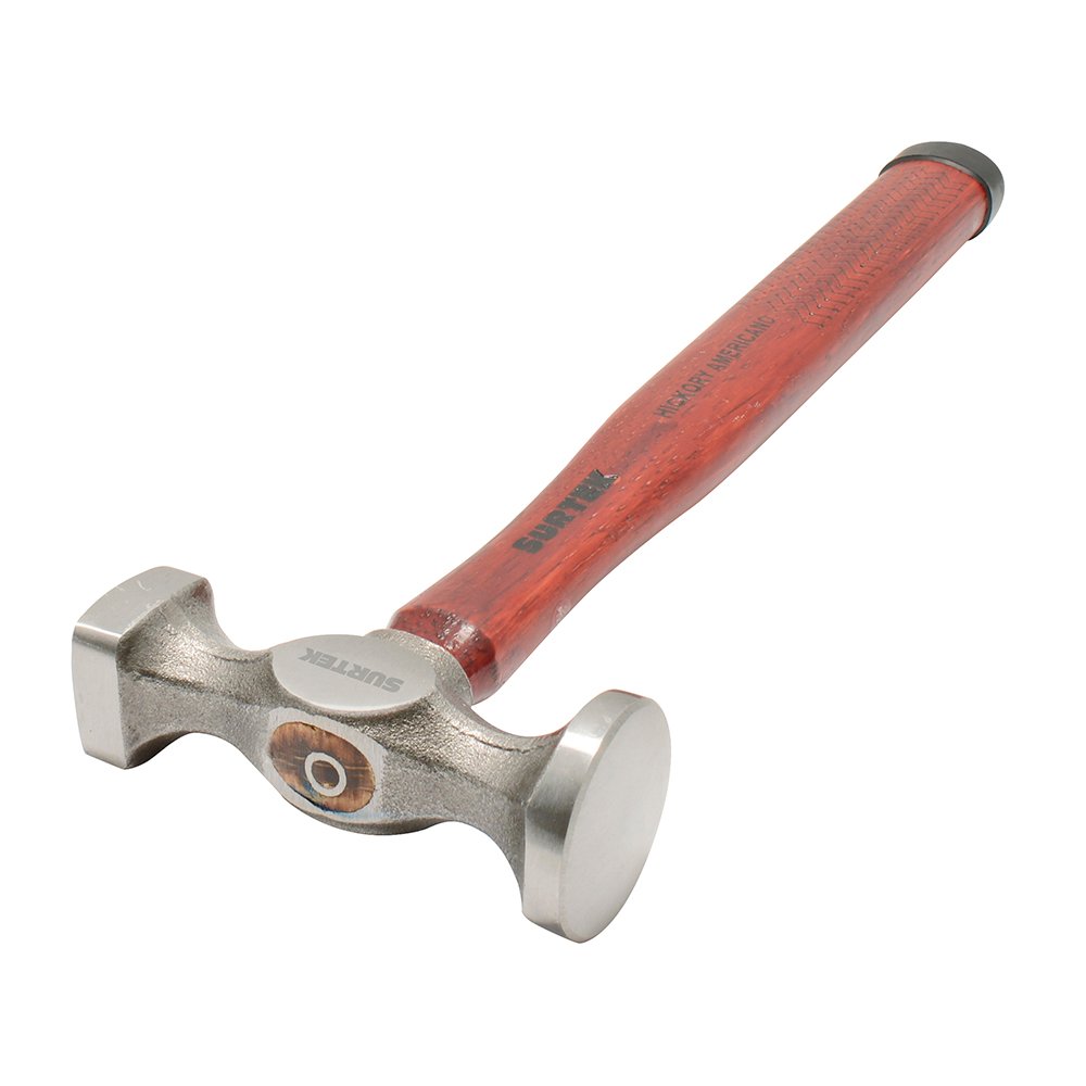 Martillo laminero plana-plana con mango de madera de 13", 11 oz Surtek
