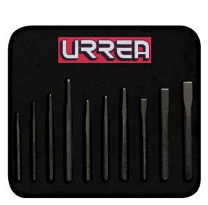 Juego de punzones y cinceles, 10 piezas Urrea