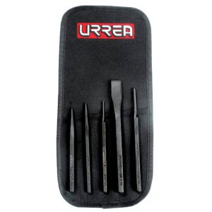 Juego de punzones y cinceles, 5 piezas Urrea