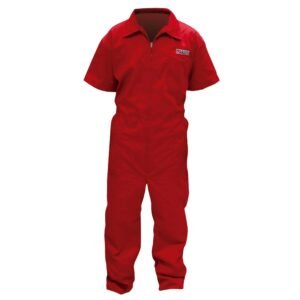 Overol color rojo talla G Urrea