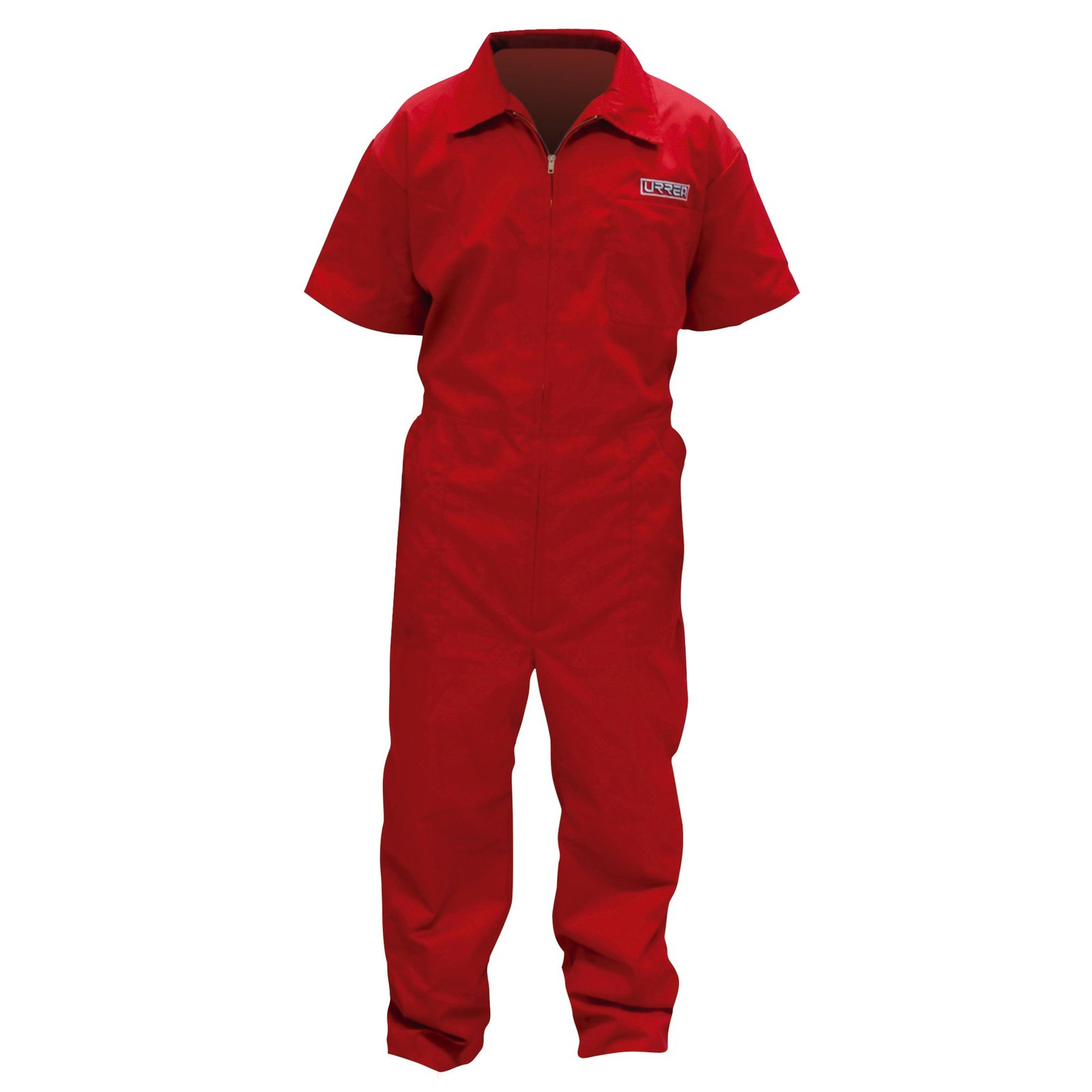 Overol color rojo talla G Urrea