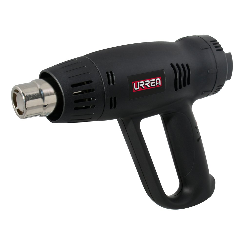 Pistola de calor 60°C a 600°C 1800 W 120 V con sensor contra sobrecalentamiento Urrea