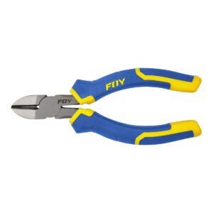 Pinza para electricista con mango bimaterial corte diagonal de 6" Foy