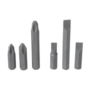 Juego de puntas de impacto combinadas intercambiables para destornillador D10,6 pz en cajP Surtek