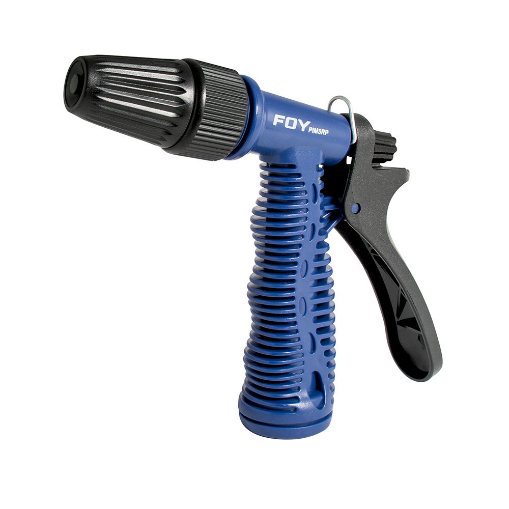 6 Pza Pistola para riego plástica con boquilla regulable 3/4" GHT Foy