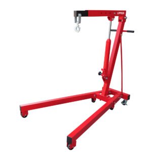 Pluma hidráulica plegable con patas V, 1 ton Urrea