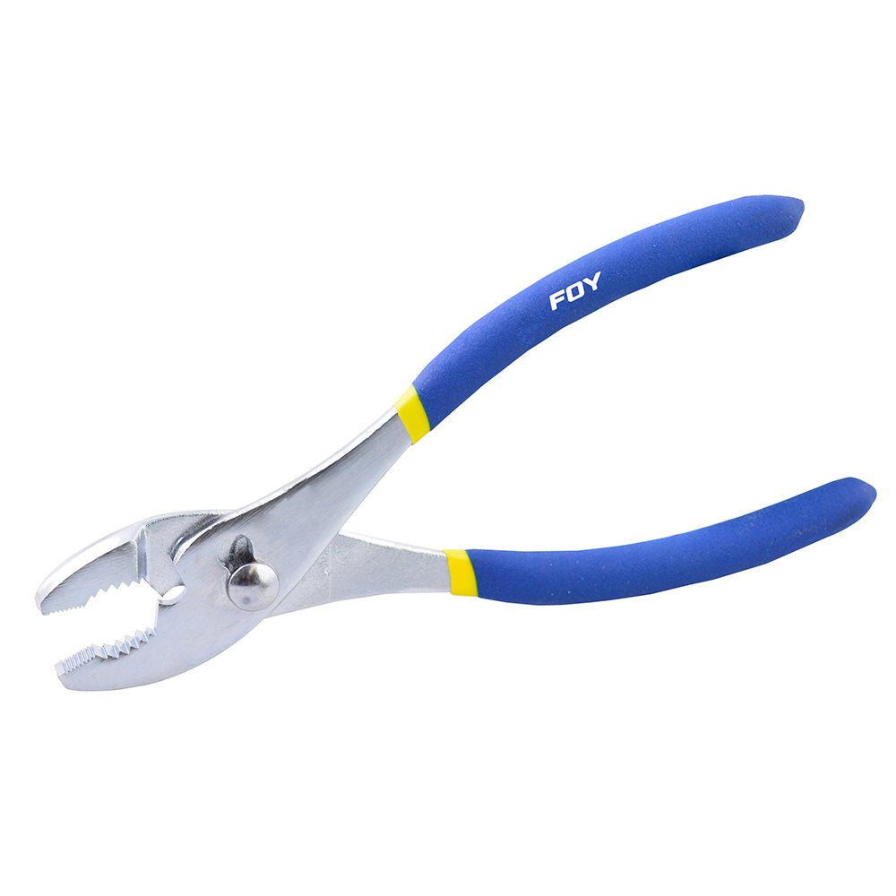 3 Pza Pinza para mecánico con mango de plastisol de 6" Foy