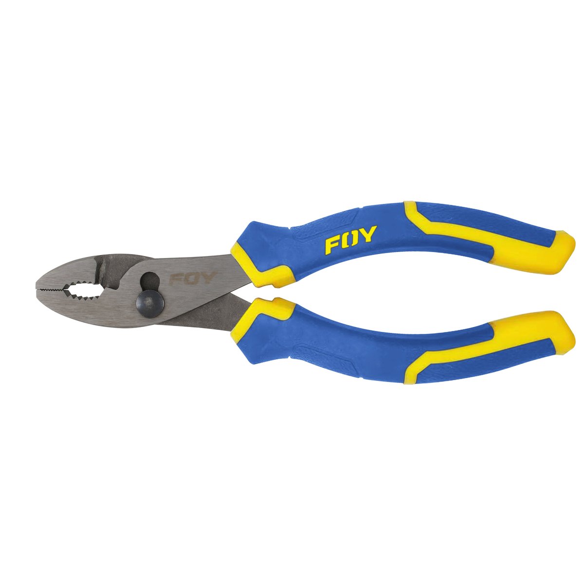 Pinza para mecánico con mango bimaterial de 8" Foy