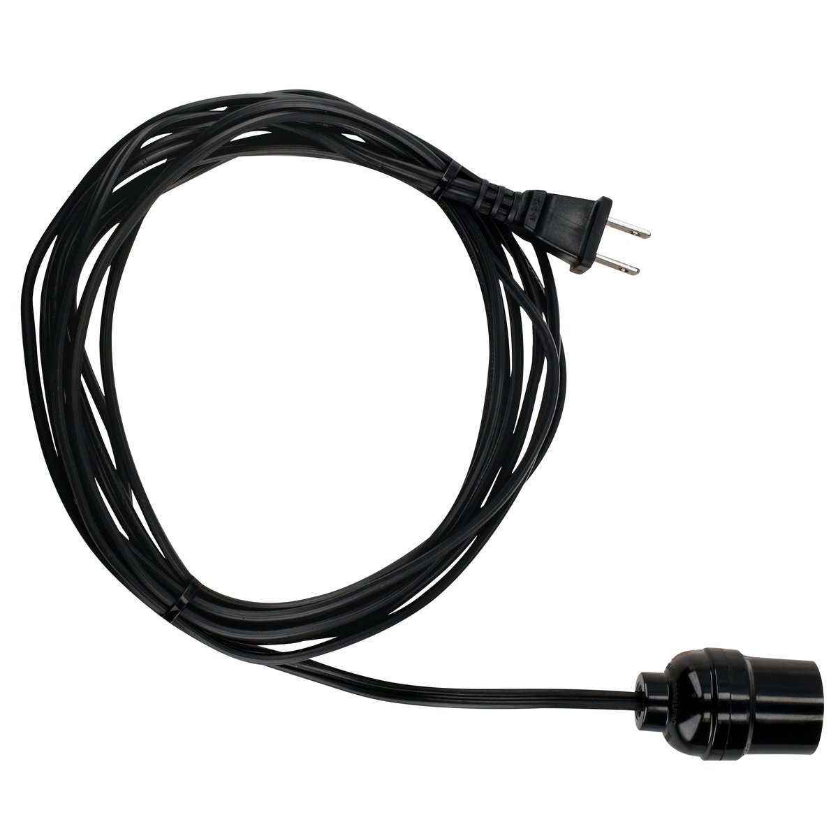 Portalámpara con cable de alimentación 2 x 18 4 m Surtek