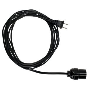Portalámpara con cable de alimentación 2 x 18 6 m Surtek