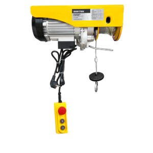Polipasto eléctrico 1 ramal,  0.6 ton, cable 12 m Surtek