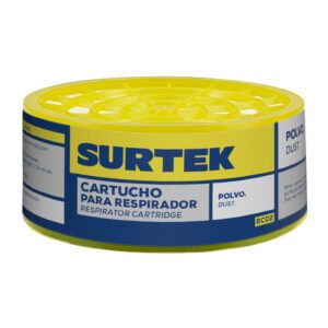 Cartucho para respirador con protección para polvo Surtek