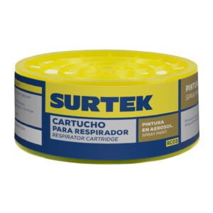 Cartucho para respirador con protección para pintura en aerosol Surtek