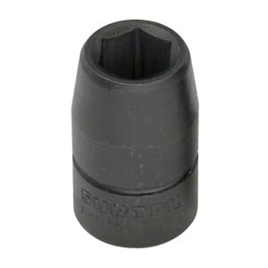 6 Pza Dado de impacto cuadro de 1/2", 6 puntas, métrico, 15 mm Surtek