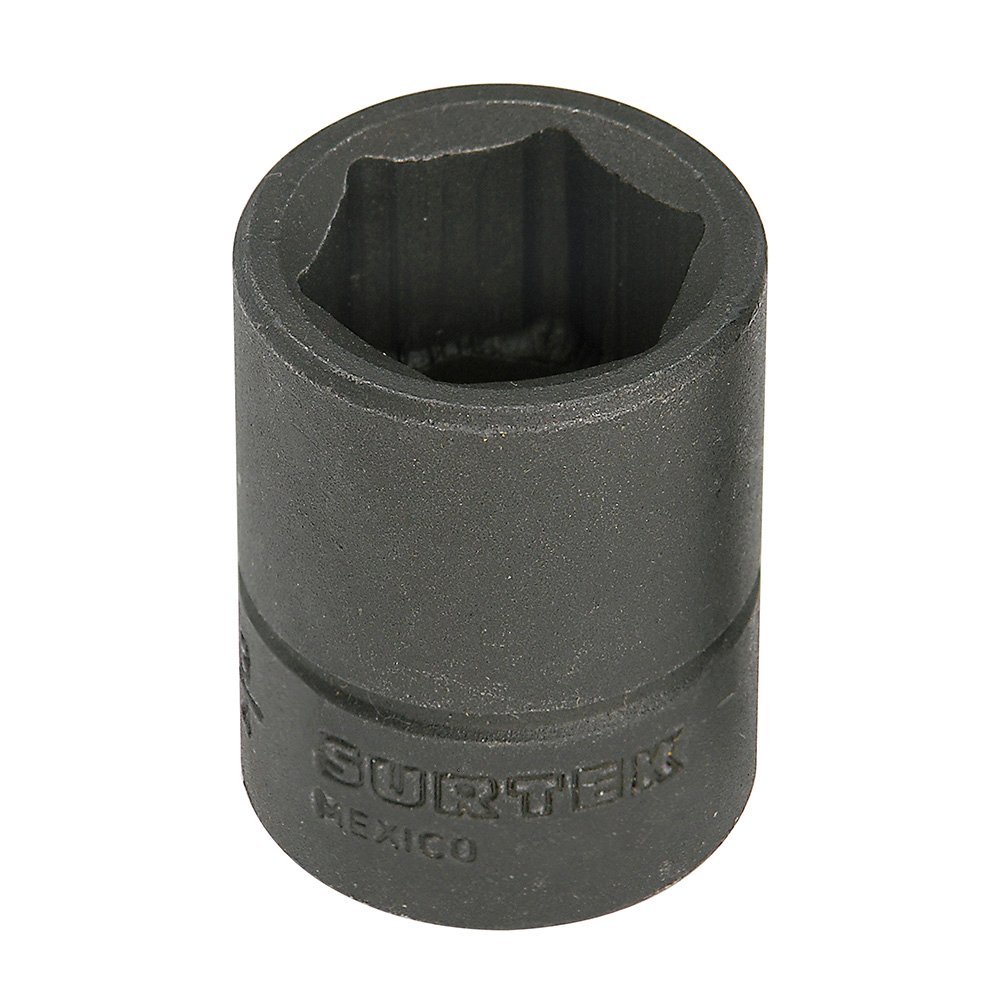 6 Pza Dado de impacto cuadro de 1/2", 6 puntas, en pulgadas, 7/8" Surtek