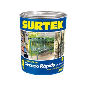 Esmalte de secado rápido 1 Lt color canario Surtek
