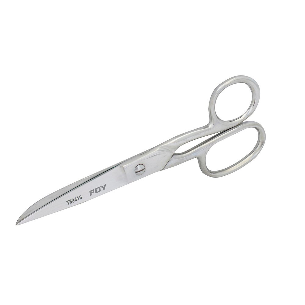 12 Pza Tijeras para costura ojo grande 6" Foy