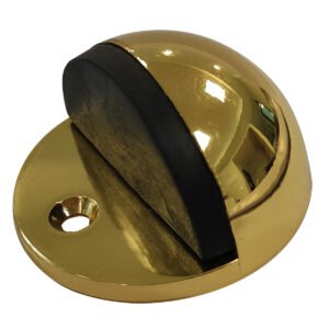 Tope tipo catarina para puerta latón brillante Lock
