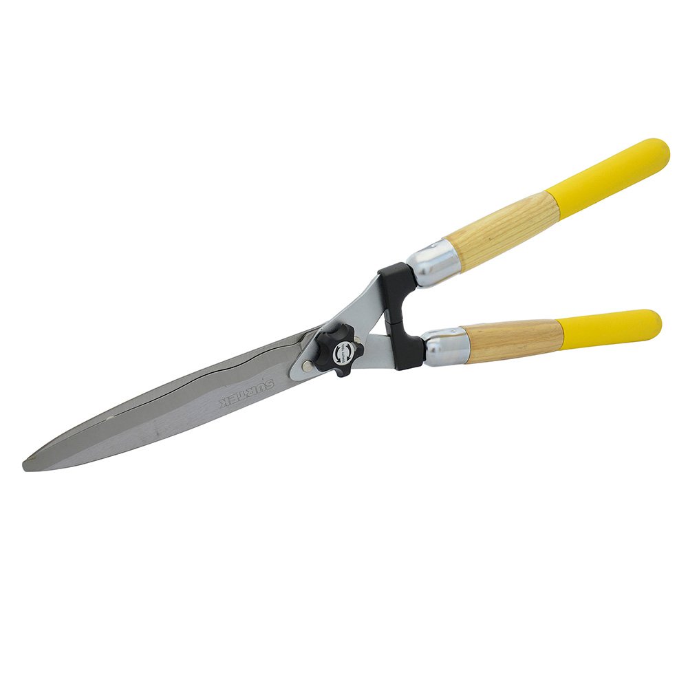 3 Pza Tijeras para poda a dos manos 12" ondulada con mango cushion grip Surtek
