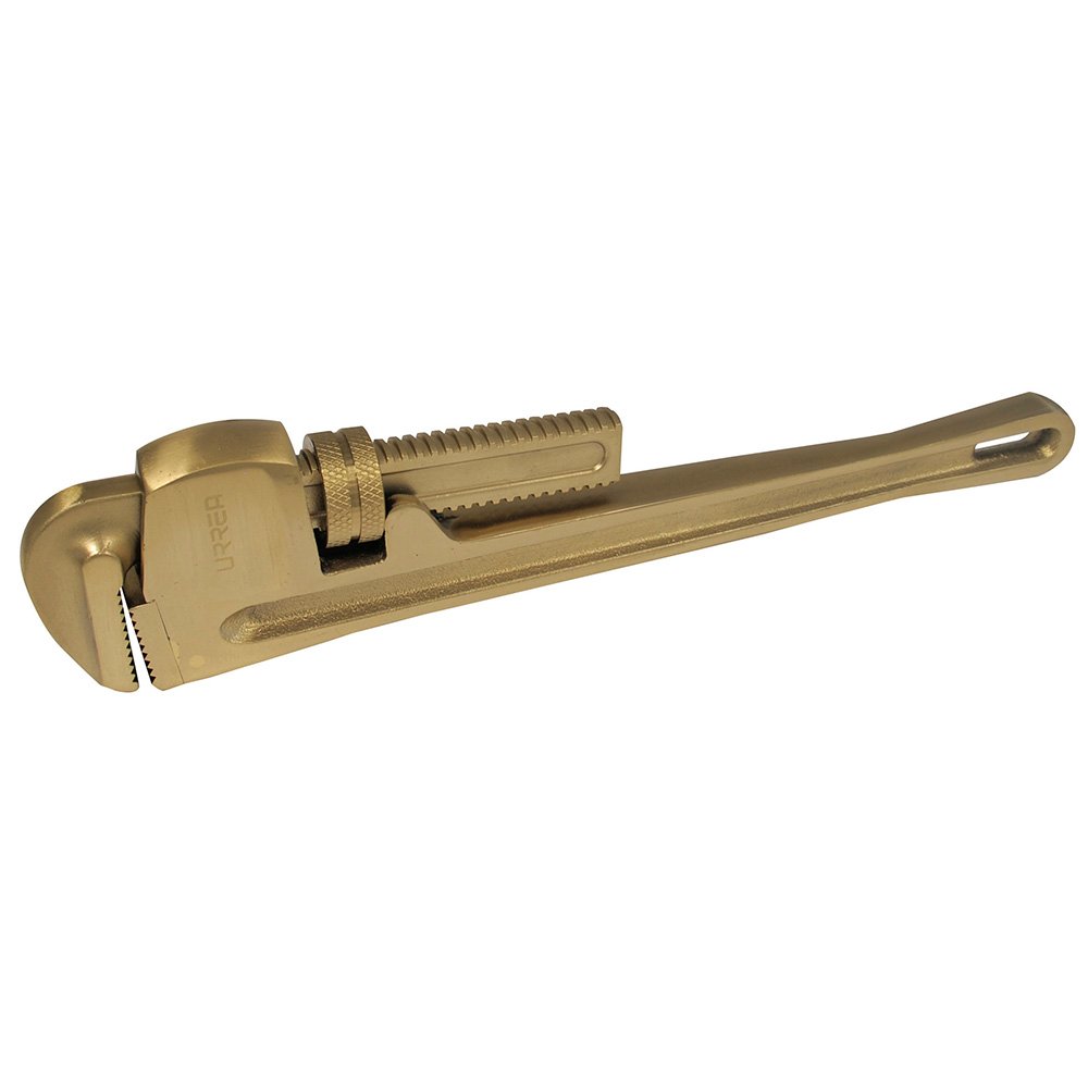 Llave stillson de bronce-aluminio antichispa de 14" Urrea