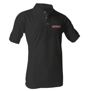 Playera tipo polo para caballero color negro talla CH Urrea