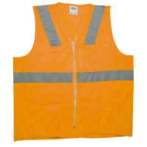 Chaleco de seguridad cerrado de alta visibilidad naranja EEG Urrea