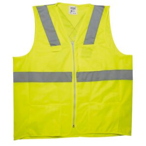 Chaleco de seguridad cerrado de alta visibilidad amarillo M Urrea
