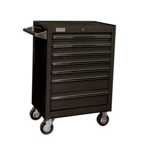 Gabinete móvil 7 gavetas color negro serie X 27" Urrea