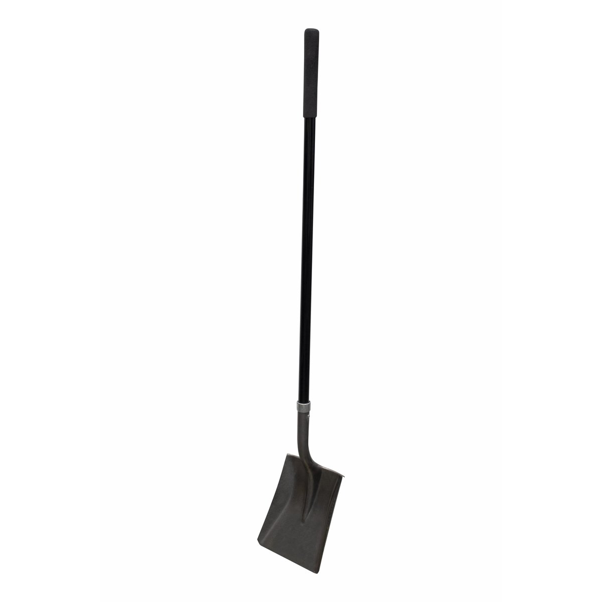 3 Pza Pala con mango largo de fibra de vidrio con anillo crimpado, cuadrada Surtek