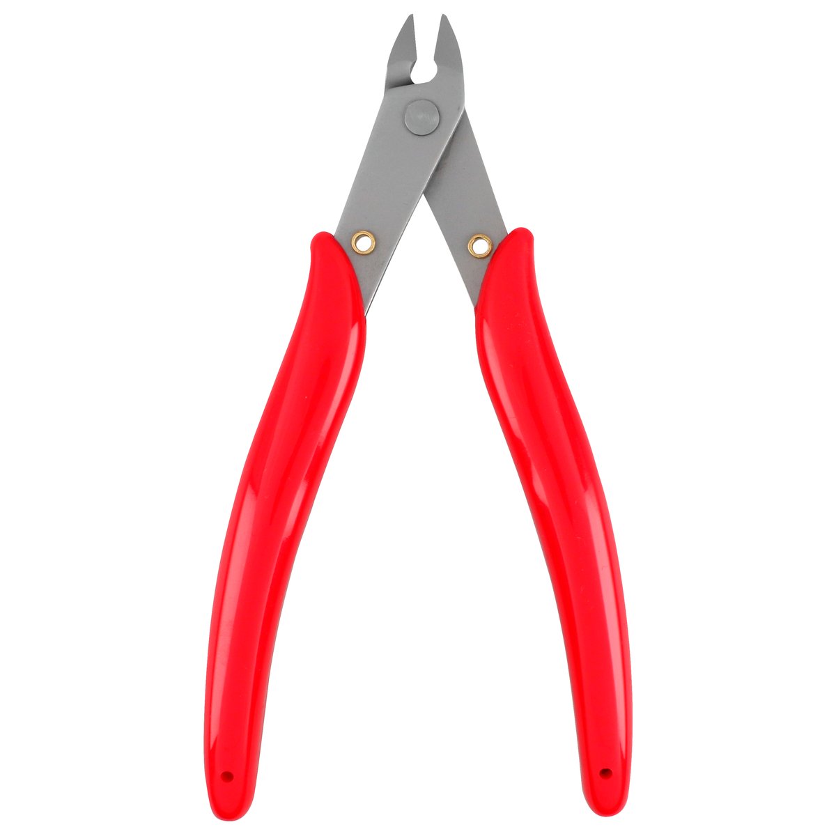 6 Pza Pinza para electrónica con mango rubber grip de 5-1/8" corte al ras 22° Urrea - Image 2