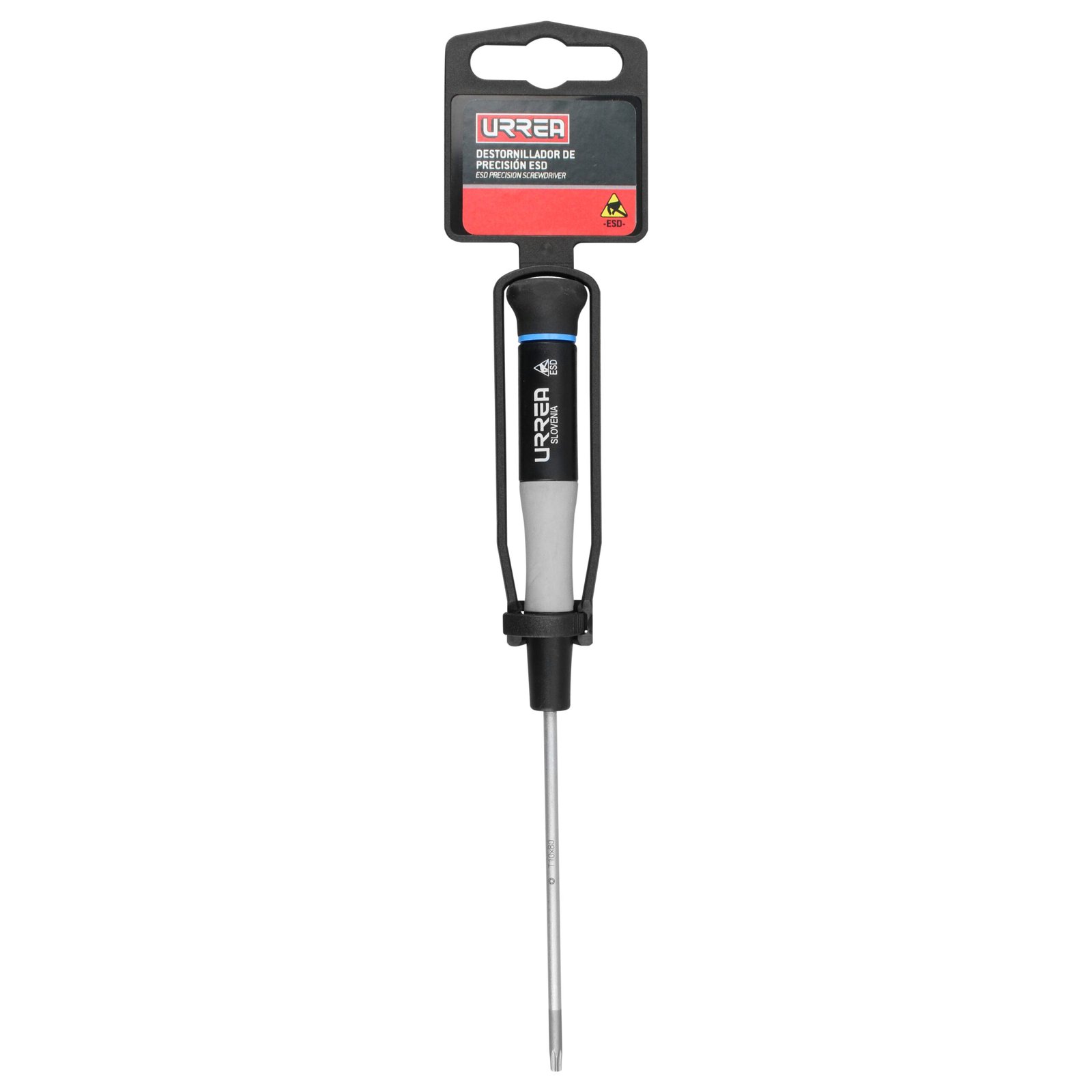 Destornillador de precisión ESD anti-estáticos, punta Torx T10 x 3-5/32" Urrea - Image 2