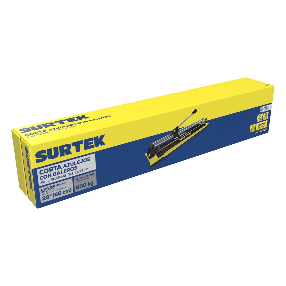 Corta azulejos con baleros 26" Surtek - Image 2