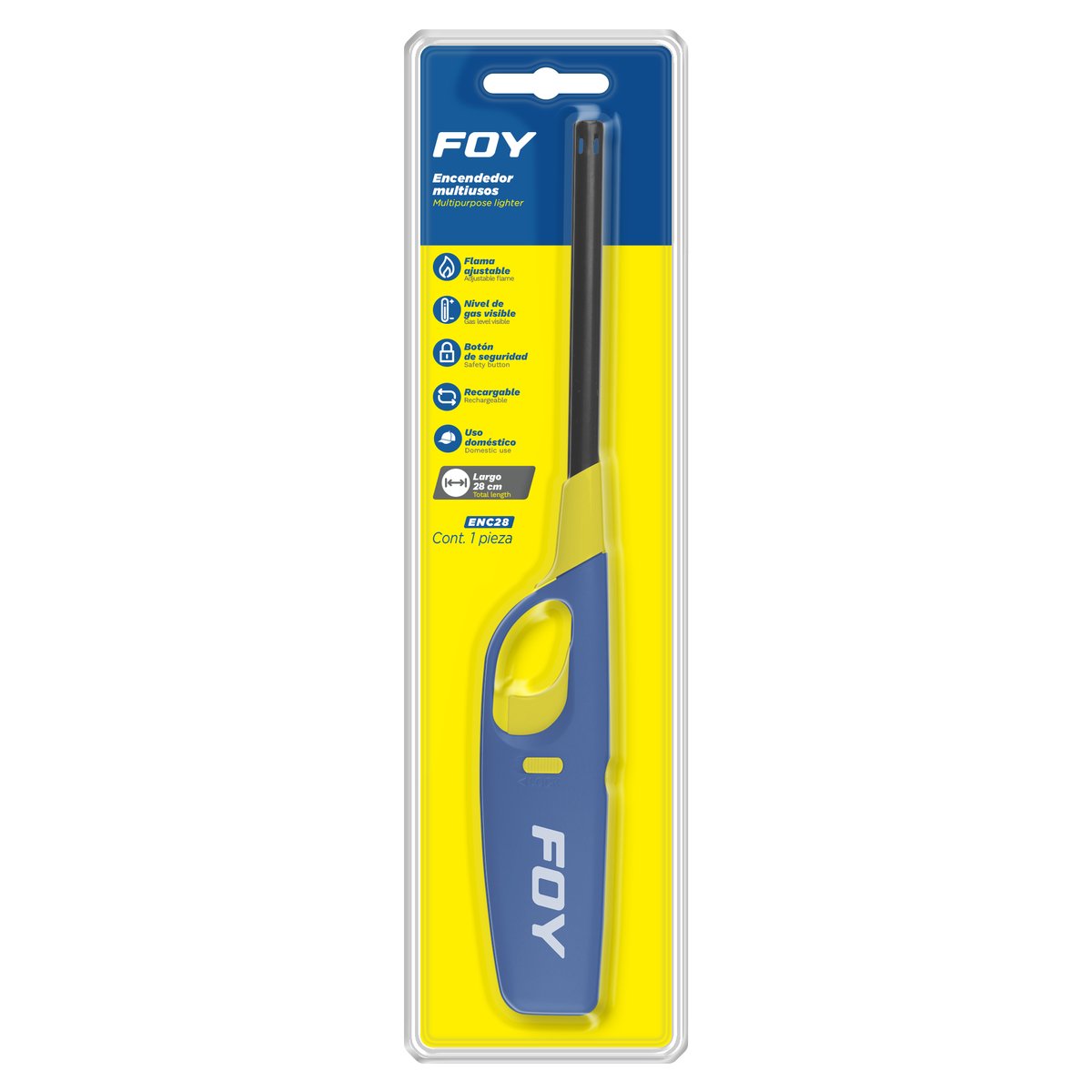 Encendedor recargable para cocina, 28 cm Surtek - Image 2