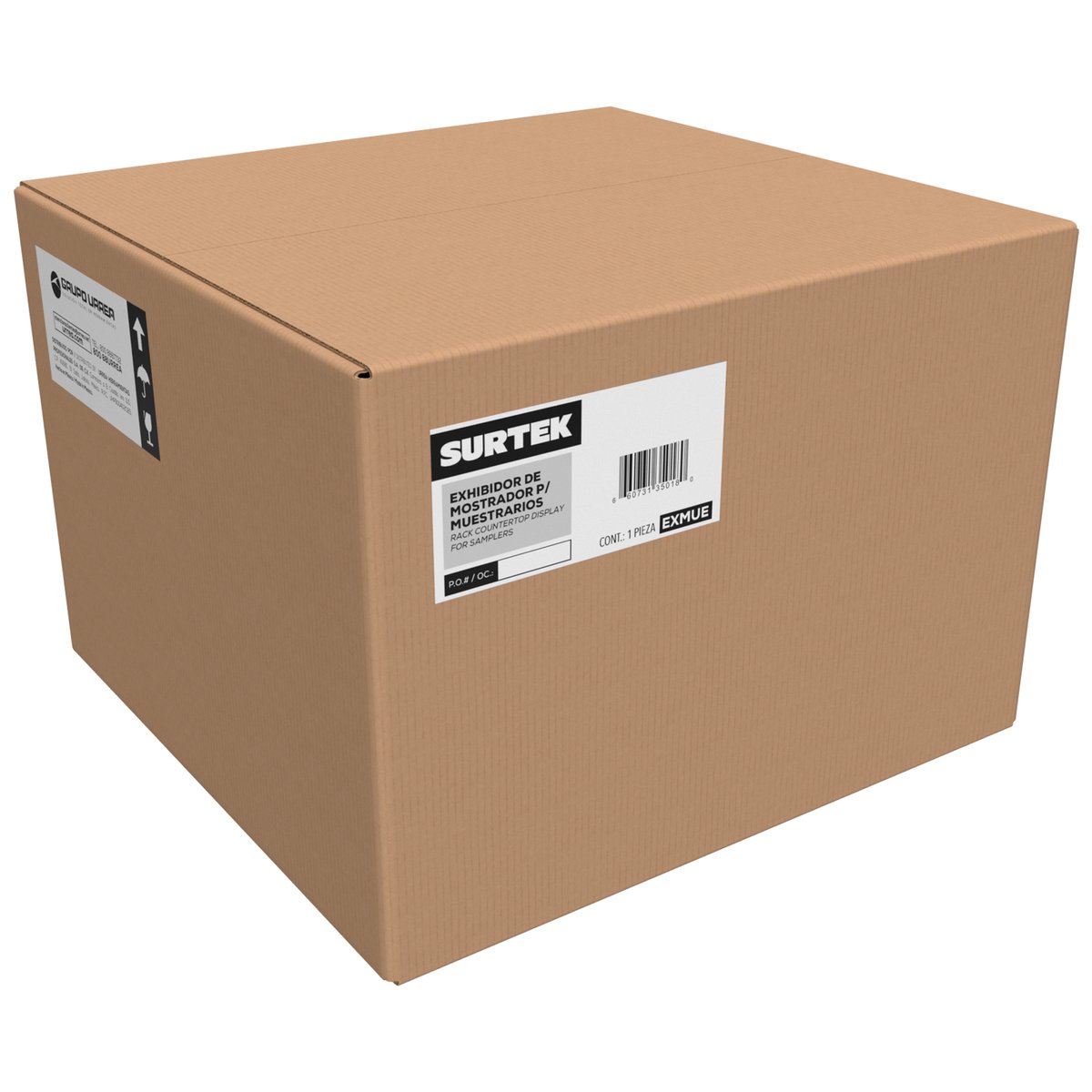 Exhibidor de mostrador para muestrarios 34 x 33 x 26 cm Surtek - Image 2
