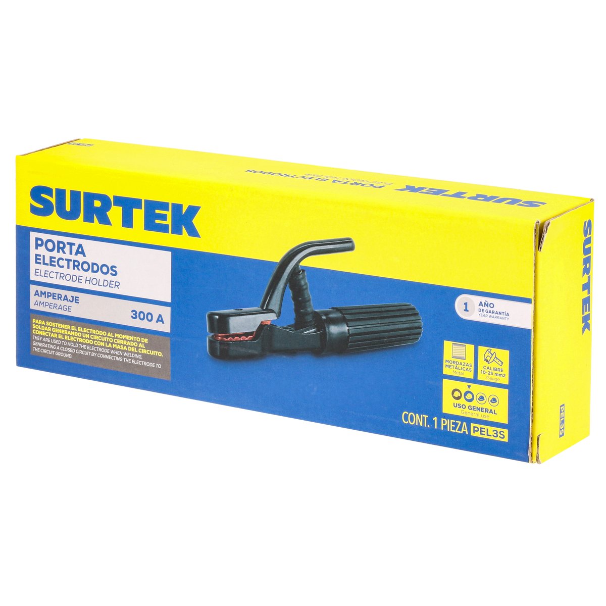 Pinza porta electrodos 300 A Surtek - Image 2