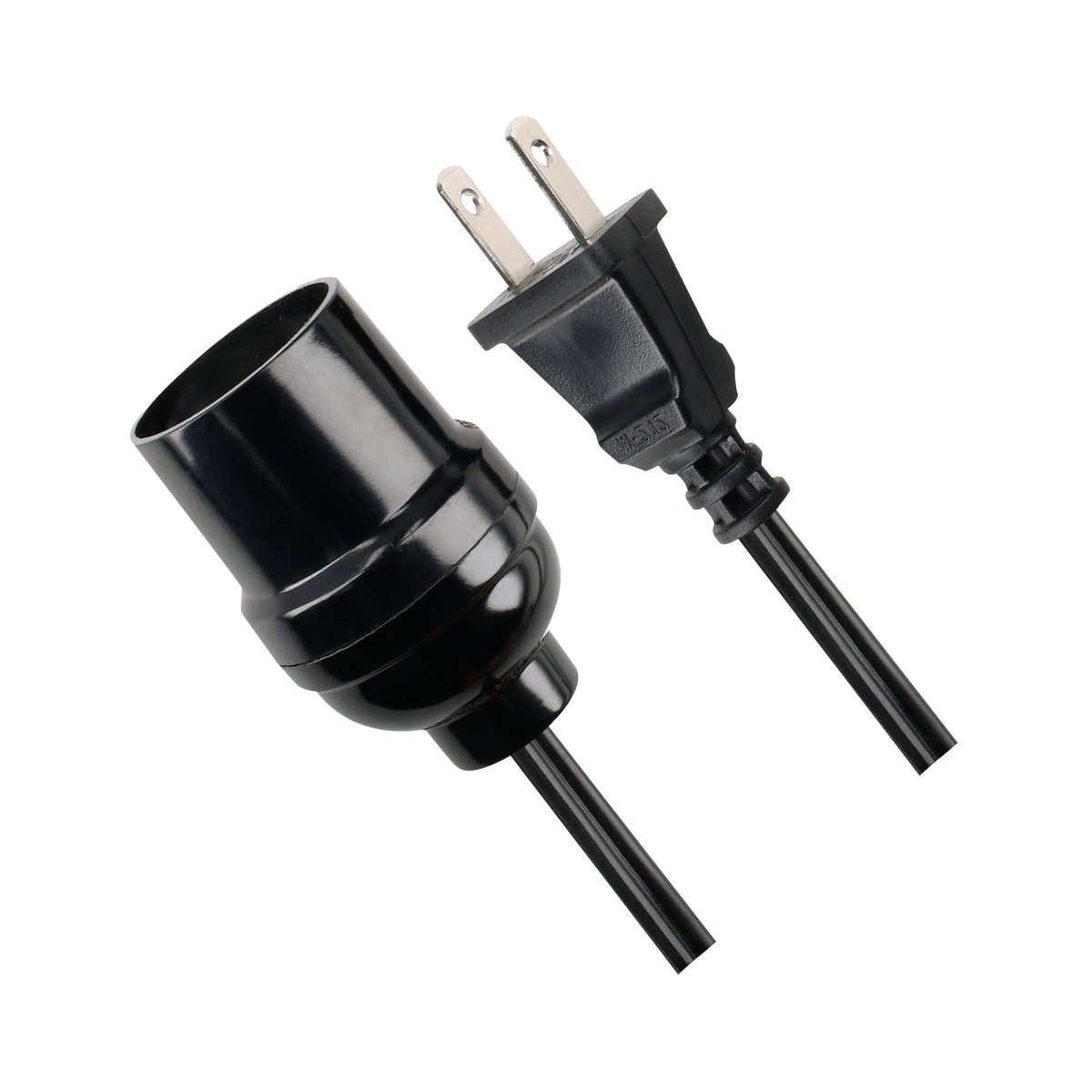 Portalámpara con cable de alimentación 2 x 18 6 m Surtek - Image 2