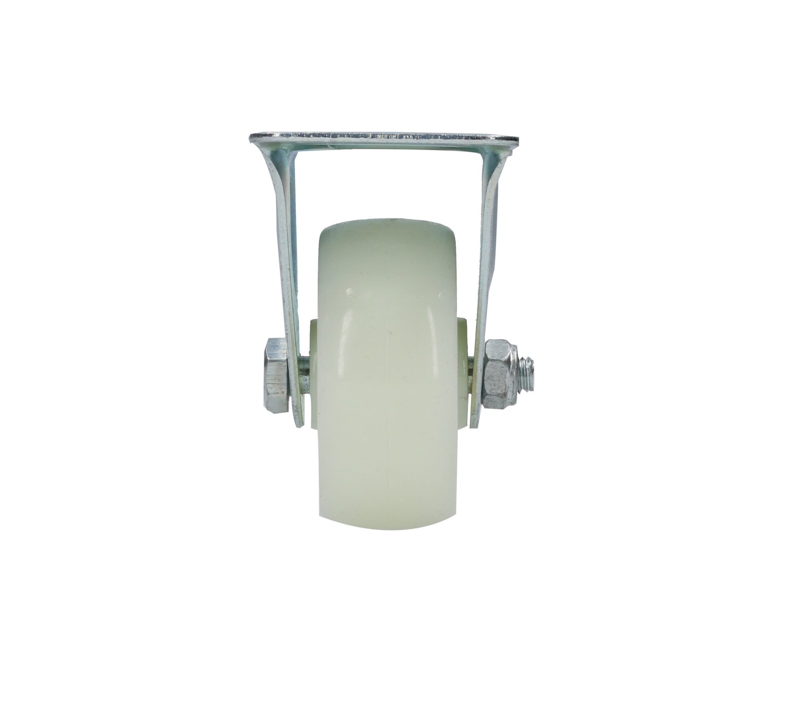 Rodaja de polipropileno blanca fija 2-1/2" Surtek - Image 2