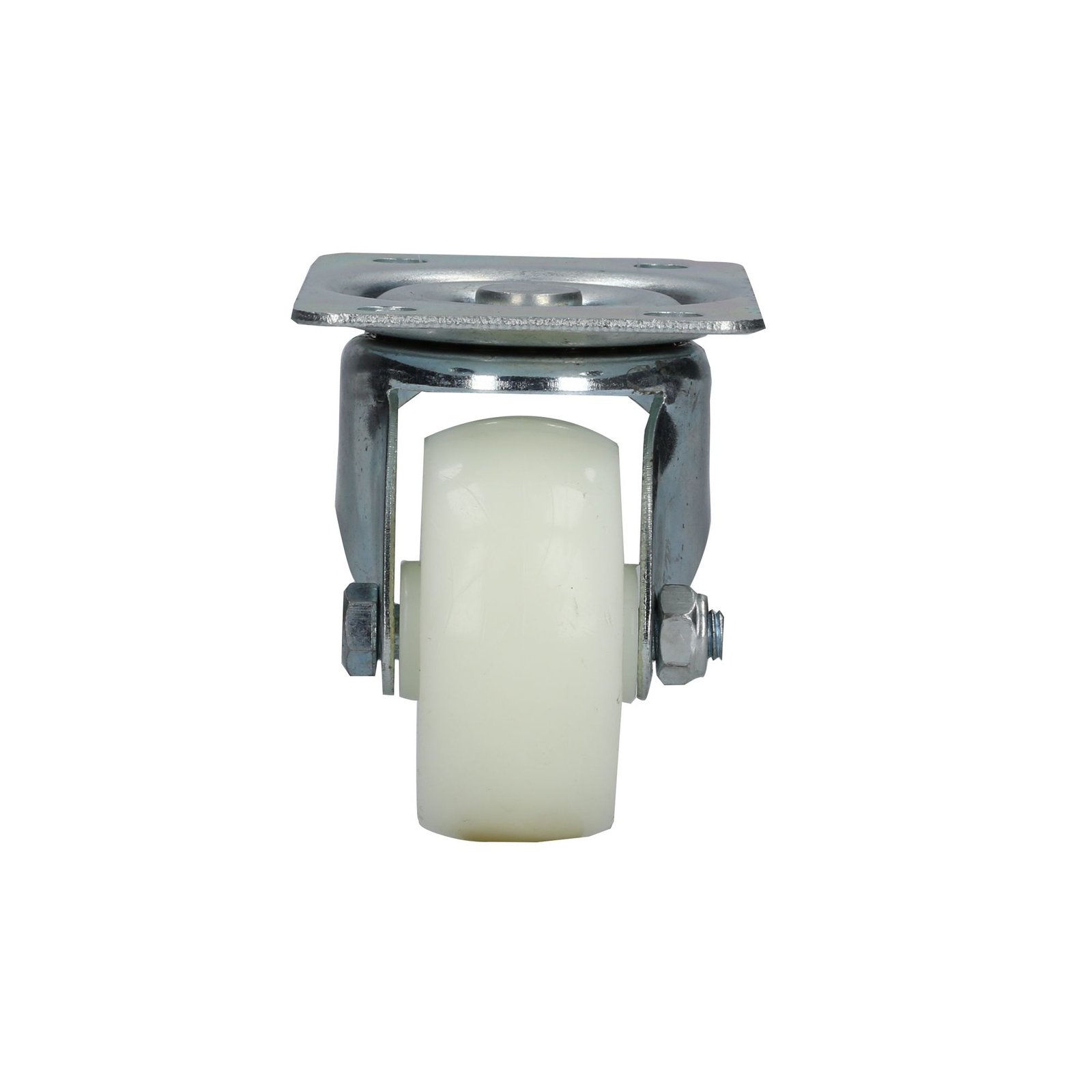 Rodaja de polipropileno blanca giratoria 2-1/2" Surtek - Image 2