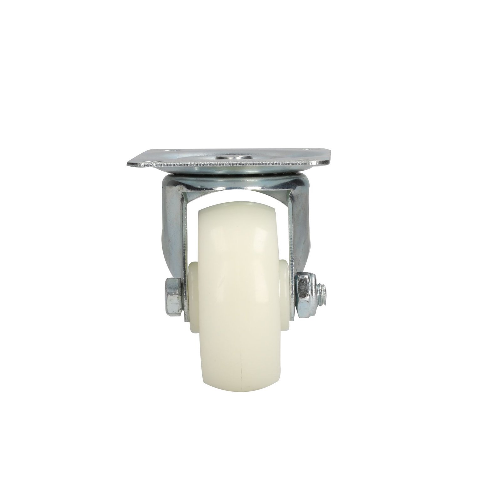 Rodaja de polipropileno blanca giratoria 3" Surtek - Image 2