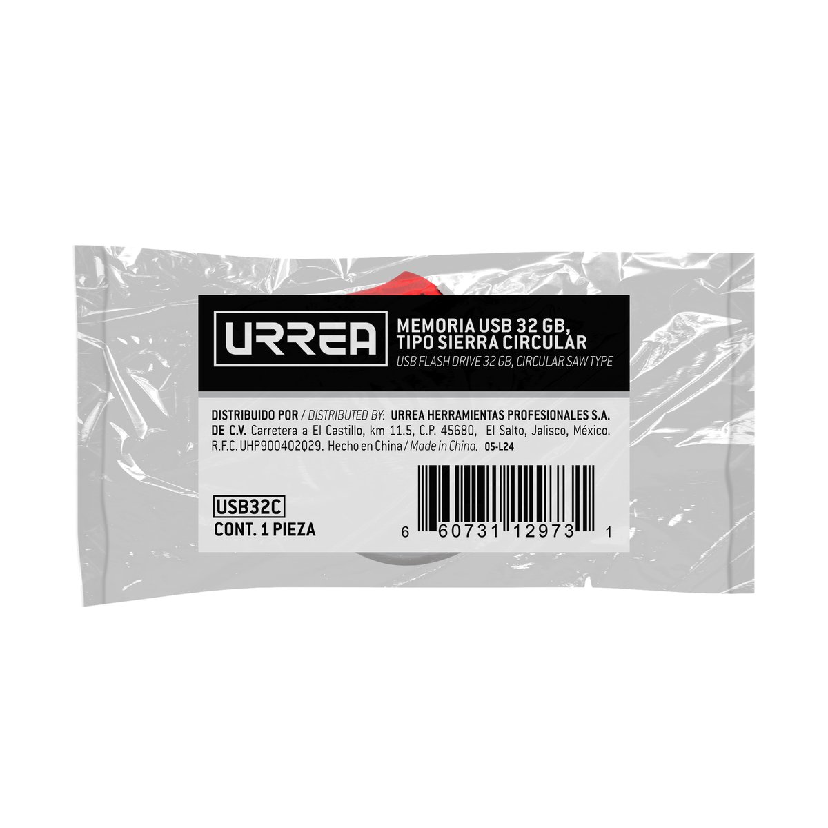 Memoria USB 32 GB tipo sierra circular Urrea - Image 2